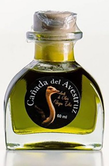 Cañada del Avestruz AOVE. Botellita de  60 ml.