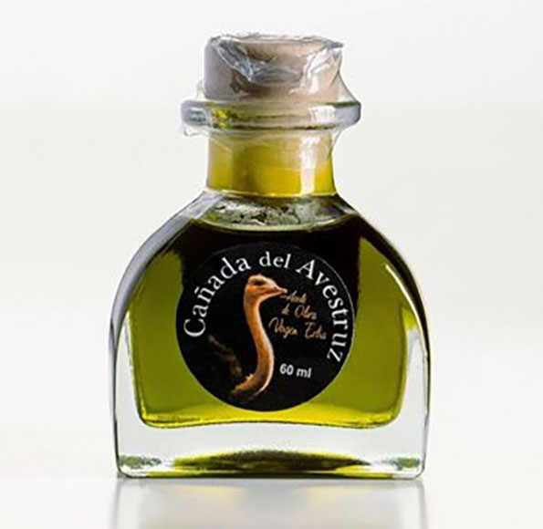 Cañada del Avestruz AOVE. Botellita de 60 ml.