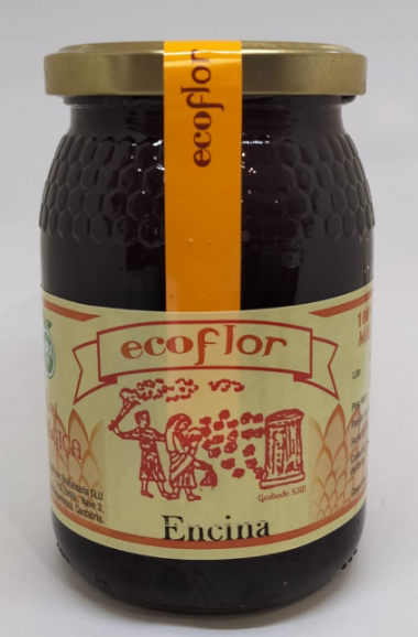Miel Monofloral de Encina Ecológica 500 Gr