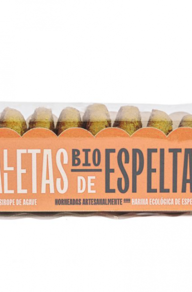Galleta espelta cúrcuma ágave BIO