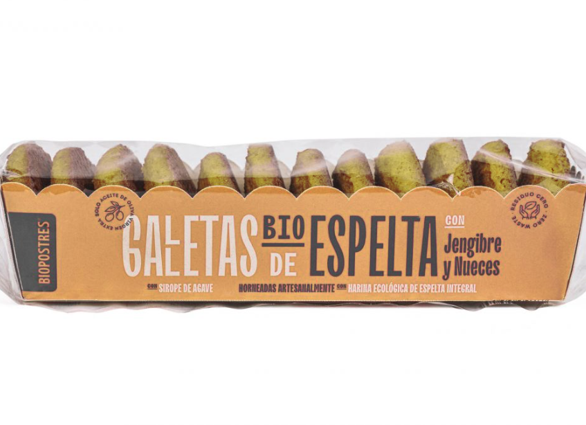 Galletas Jengibre y Nueces BIO