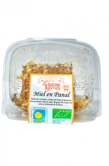 Miel en panal ecológica 250 Gr (No disponible)