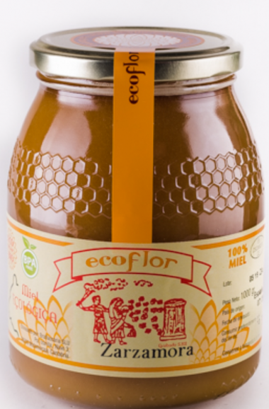 Miel Monofloral de Zarzamora Ecológica 500 Gr