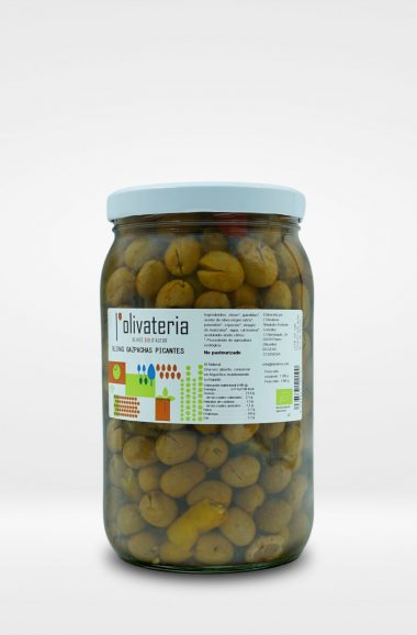 Aceitunas Gazpachas Olivatería. Formato 225 Gramos