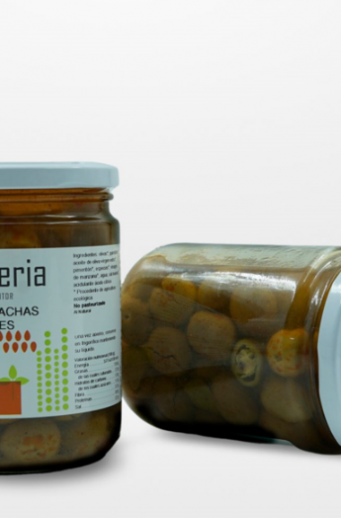 Aceitunas Gazpachas Olivatería. Formato 225 Gramos