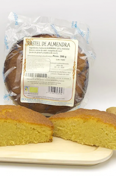 Pastel de Almendras Ecológico