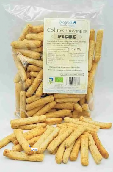 Picos Integrales de Trigo Ecológicos