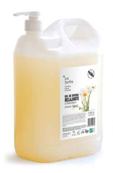 EcoRecarga Gel de ducha relajante de Manzanilla 5 Litros