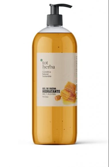 Gel de ducha Hidratante Miel y Jale Real 1.000 ml