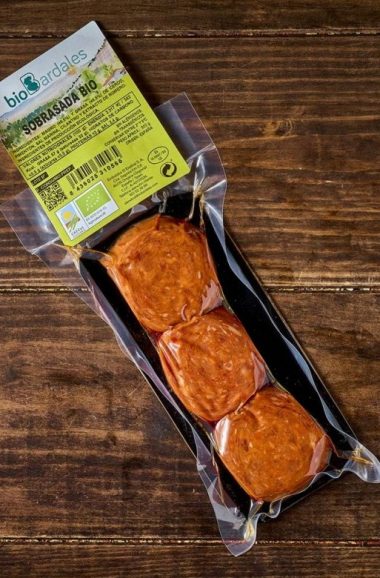 Sobrasada Extra 3 Medallones Bio 100g