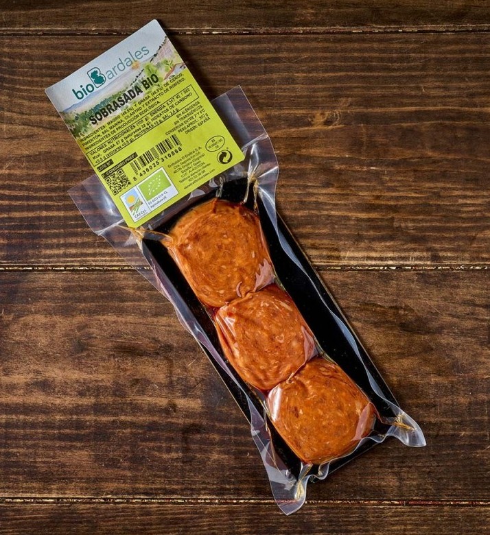 Sobrasada Extra 3 Medallones Bio 100g